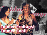 Animation: FriLo-Girls, Logo, Slogan: 'immer Freitags! Immer cool!'; Rechte: bzd.